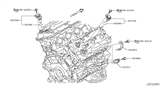 Diagram for Infiniti Crankshaft Position Sensor - 23731-JA10C