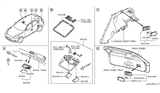 Diagram for 2013 Infiniti EX37 Dome Light - 26465-CG00A