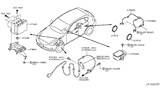 Diagram for 2013 Infiniti EX37 ABS Control Module - 47660-3WV8B