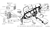 Diagram for Infiniti QX50 Relay Block - 24350-1BL1A