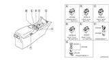 Diagram for 2010 Infiniti EX35 Seat Switch - 25500-1BA1D