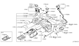 Diagram for Infiniti Gas Cap - 17251-1NC0A