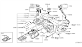 Diagram for 2011 Infiniti FX50 Gas Cap - 17251-1NC0A