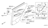 Diagram for Infiniti EX37 Weather Strip - 82834-1BA0A