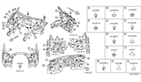 Diagram for Infiniti EX35 Body Mount Hole Plug - 74816-EA815