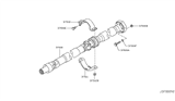 Diagram for Infiniti QX50 Drive Shaft - 37000-5UB0A