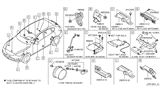 Diagram for 2008 Infiniti EX35 Air Bag Sensor - K8820-1BA0A