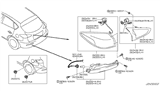 Diagram for Infiniti QX50 Back Up Light - 26540-1BA1C