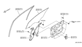 Diagram for 2016 Infiniti QX50 Window Run - 80330-1BA0B