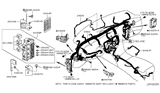 Diagram for Infiniti EX35 Fuse Box - 24350-1BA0A