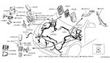 Diagram for 2016 Infiniti QX50 Fuse Box - 24312-3WV0A