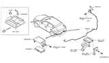 Diagram for Infiniti QX50 Antenna - 28212-1BA1G