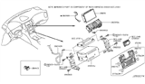 Diagram for 2013 Infiniti EX37 Climate Control Module - 28091-1BY3B