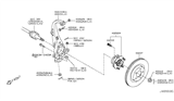 Diagram for 2016 Infiniti QX50 Brake Disc - 40206-4GA0A