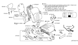Diagram for Infiniti Seat Cushion - 87300-1UX4C