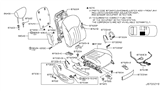 Diagram for 2017 Infiniti QX50 Seat Cushion - 87300-1UX4A