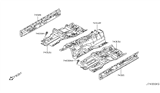 Diagram for 2009 Infiniti EX35 Floor Pan - G4321-1BAMA