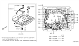 Diagram for 2009 Infiniti EX35 Valve Body - 31705-19X1E