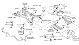 Diagram for 2009 Infiniti EX35 Radius Arm - 55110-1BA0B