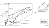 Diagram for 2008 Infiniti EX35 Headlight - 26060-1BA0B