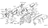 Diagram for Infiniti Air Bag - K851E-1BA0A