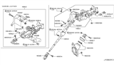 Diagram for Infiniti Steering Column - 48810-1BA1D