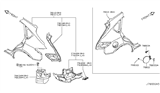 Diagram for Infiniti EX37 Fender - GHA00-1BAKB
