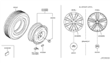 Diagram for 2009 Infiniti EX35 Spare Wheel - D0C00-1BB2A