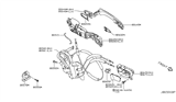 Diagram for 2011 Infiniti EX35 Door Lock Actuator - 80501-1BA0A