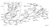 Diagram for Infiniti Tail Pipe - 20100-1BP1A