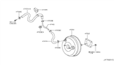 Diagram for 2012 Infiniti EX35 Brake Booster - D7210-1BC0A