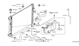 Diagram for 2009 Infiniti EX35 Coolant Reservoir - 21710-1BA0A