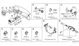 Diagram for 2008 Infiniti G37 Cruise Control Switch - 25550-JK16B