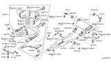 Diagram for 2014 Infiniti Q60 Exhaust Pipe - 20020-6GA0A