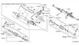 Diagram for Infiniti Rack And Pinion - 49001-JL06D