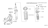 Diagram for Infiniti Coil Springs - 54010-JK12A