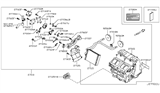 Diagram for Infiniti Q40 Heater Core - 27140-1CA0A