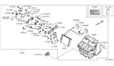 Diagram for 2010 Infiniti G37 Heater Core - 27140-1CA0A