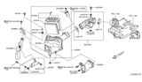 Diagram for 2011 Infiniti G37 Air Filter Box - 16500-EV10A