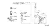 Diagram for 2014 Infiniti Q60 Coil Springs - 55020-JL00D