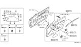 Diagram for 2010 Infiniti G37 Door Moldings - 80920-JL00A