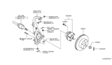 Diagram for 2011 Infiniti G37 Brake Disc - 40206-JK60B