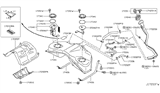 Diagram for 2008 Infiniti G37 Fuel Filler Neck - 17221-JL01A