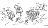 Diagram for Infiniti Thermostat - 21200-4W000