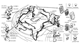 Diagram for 2015 Infiniti QX80 Fuse Box - 24381-7990A