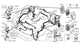 Diagram for 2012 Infiniti M35h Fuse - 24370-C992A