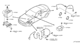 Diagram for 2012 Infiniti G37 Speed Sensor - 47910-1BU0A