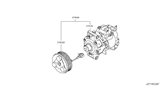 Diagram for 2009 Infiniti G37 A/C Compressor - 92600-JK21A