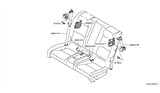 Diagram for 2015 Infiniti Q60 Seat Belt - 88844-3WJ0B