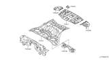 Diagram for 2011 Infiniti G37 Floor Pan - 74514-CD031